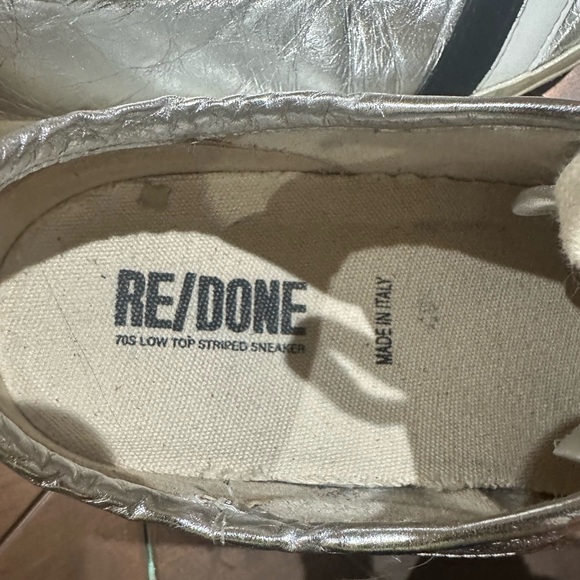 RE/DONE 70’s low stripe sneaker size 40 (9) made in Italy - Picture 5 of 6